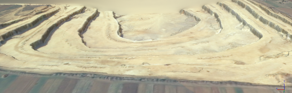 kamieniołom model 3d